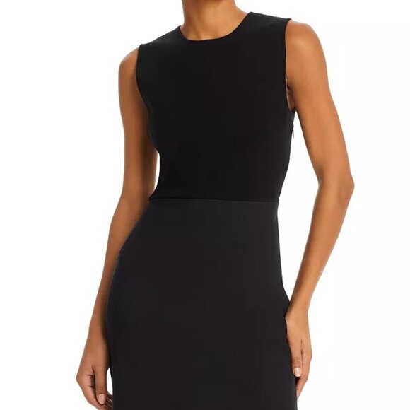 Theory Sleeveless Knit Combo Mini Dress, Size 4, NWT, MSRP: 445$ - Picture 1 of 4